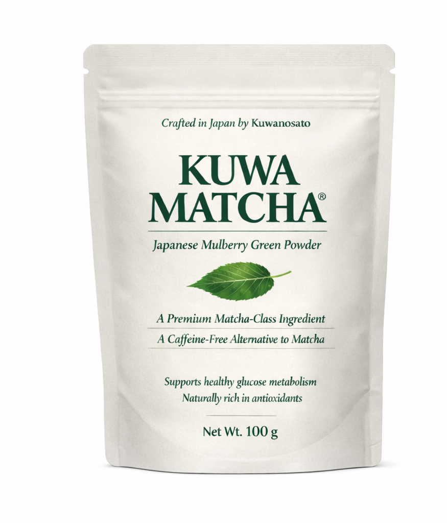 Kuwanosato Kuwa Matcha 90g pouch — Japanese Mulberry Green Powder